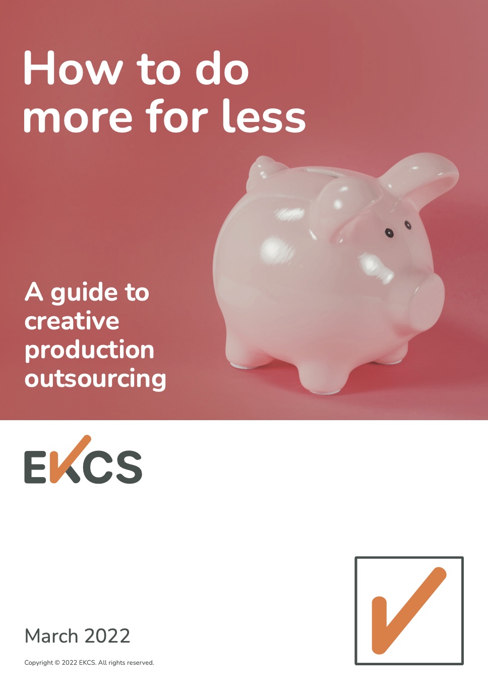 How to do more for less